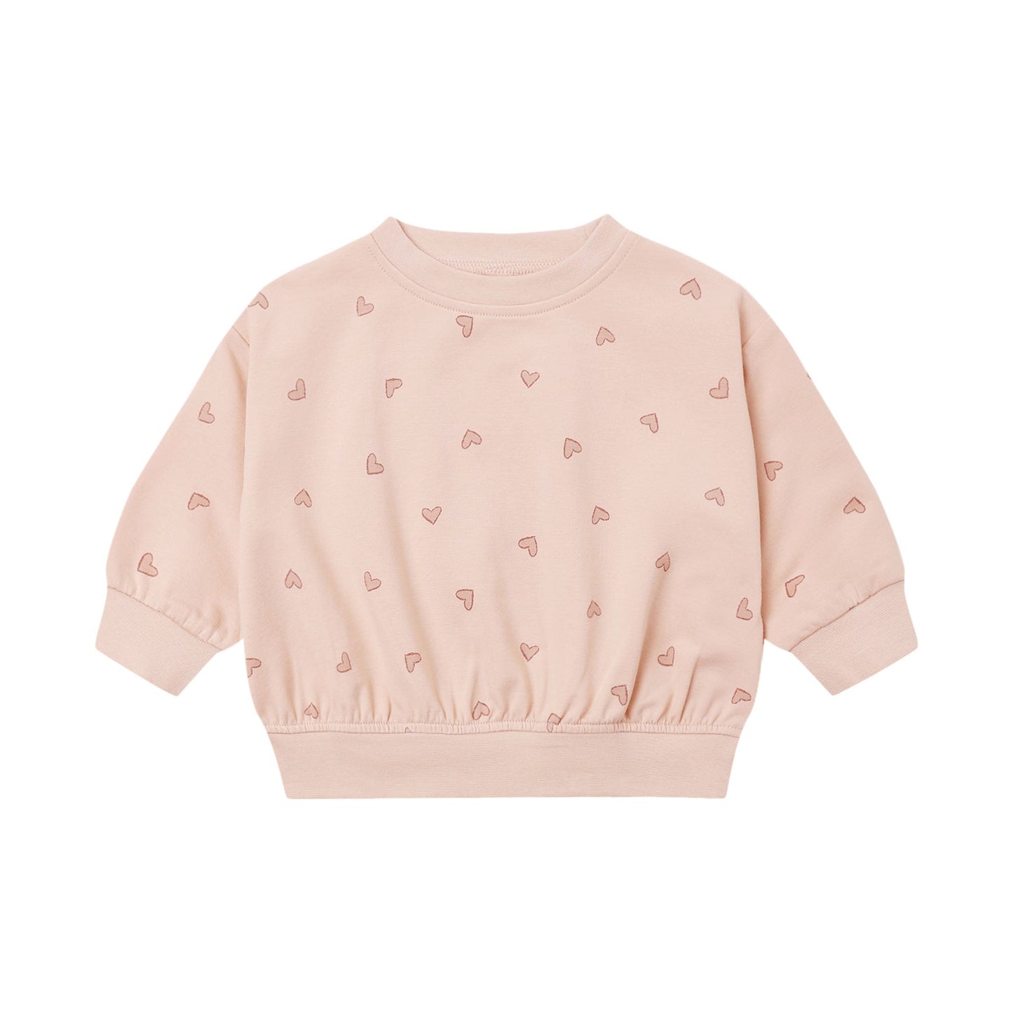 Relaxed Sweatshirt - Hearts