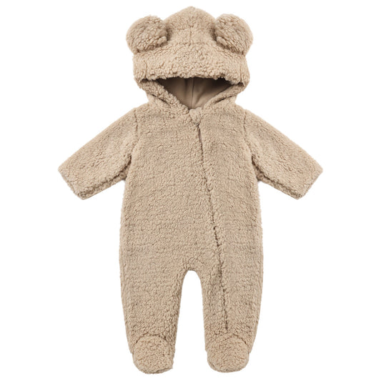 Bear Jumpsuit - Latte