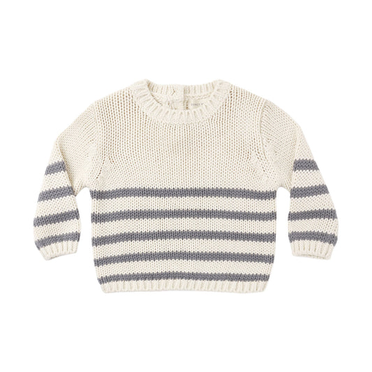 Rex Sweater - Slate Stripe