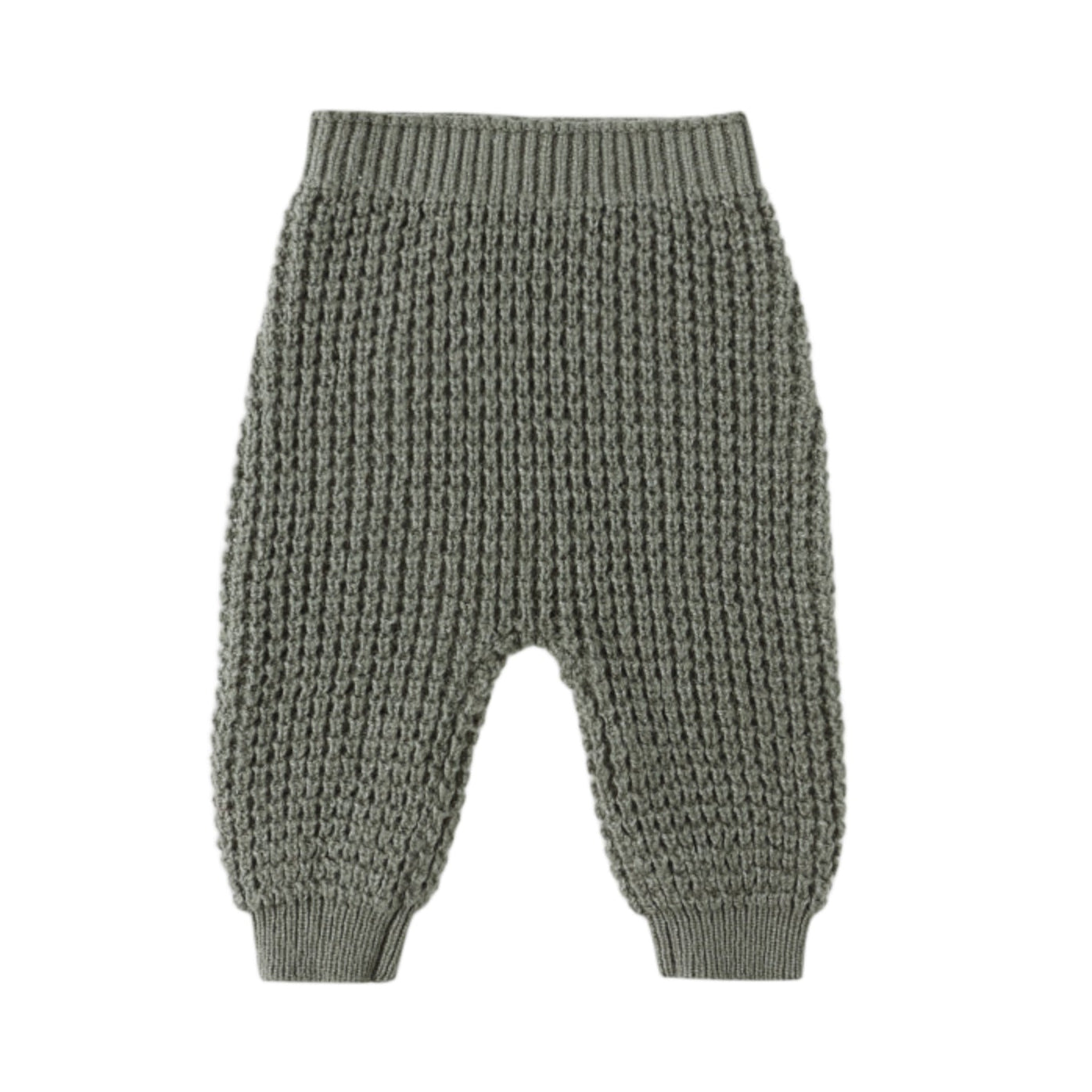 Chunky Knit Pant - Forest