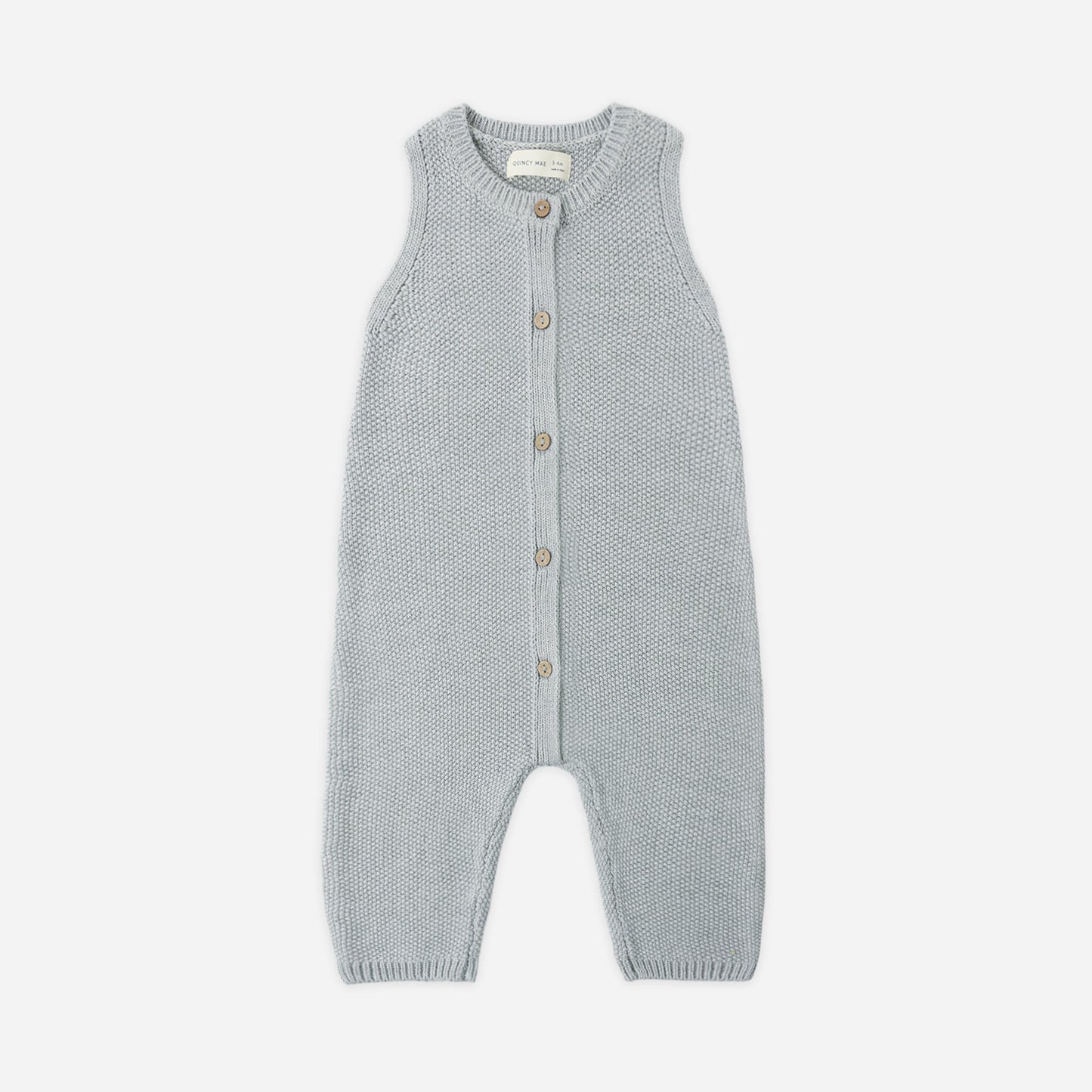 Knit Jumpsuit - Heathered Sky