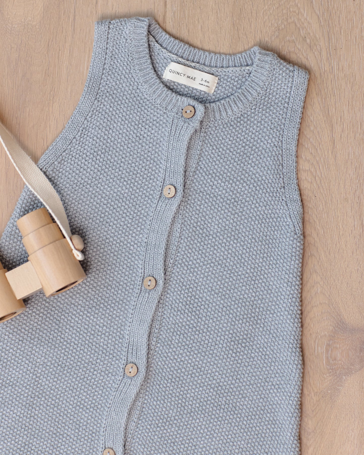 Knit Jumpsuit - Heathered Sky