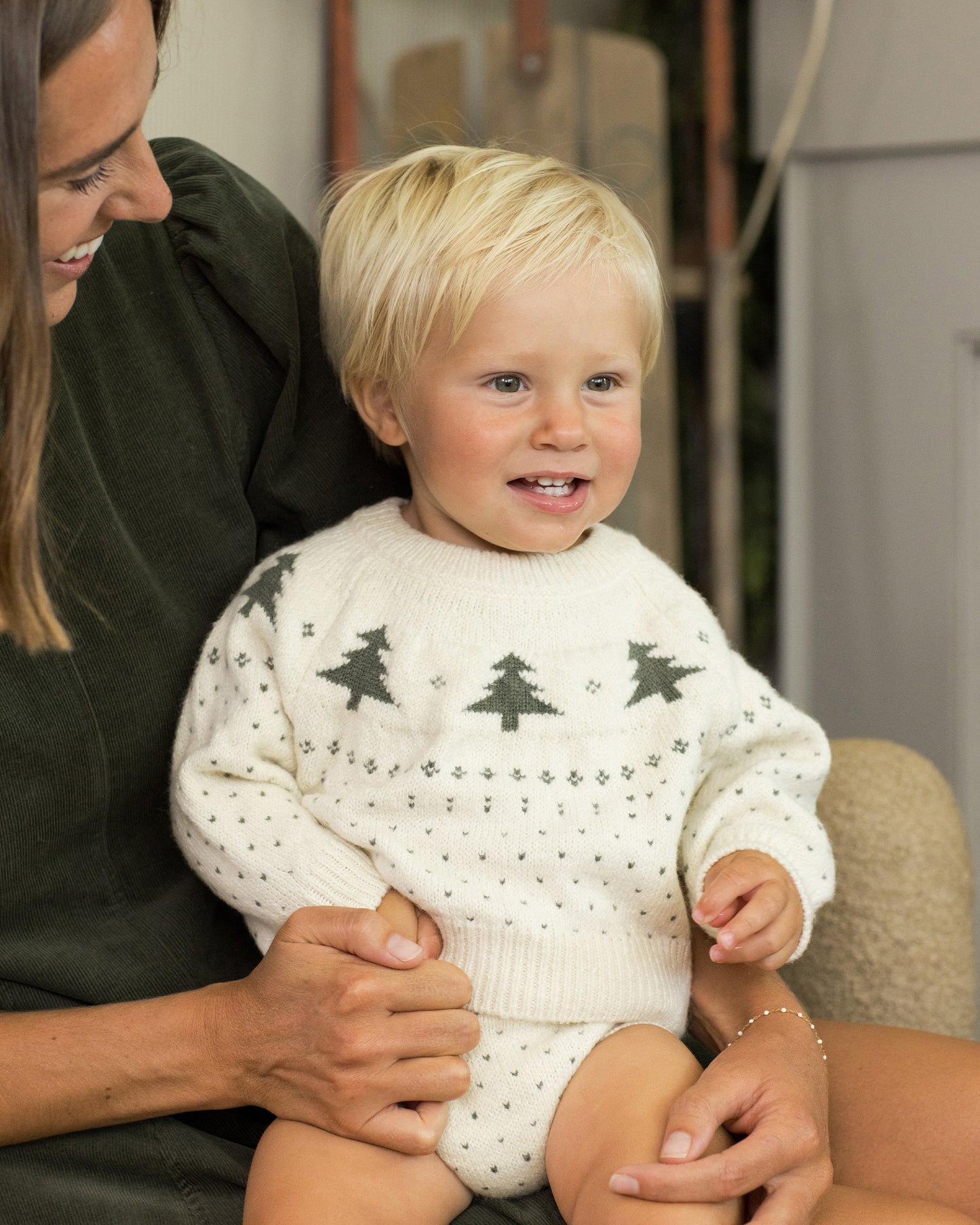Fair Isle Sweater - Trees