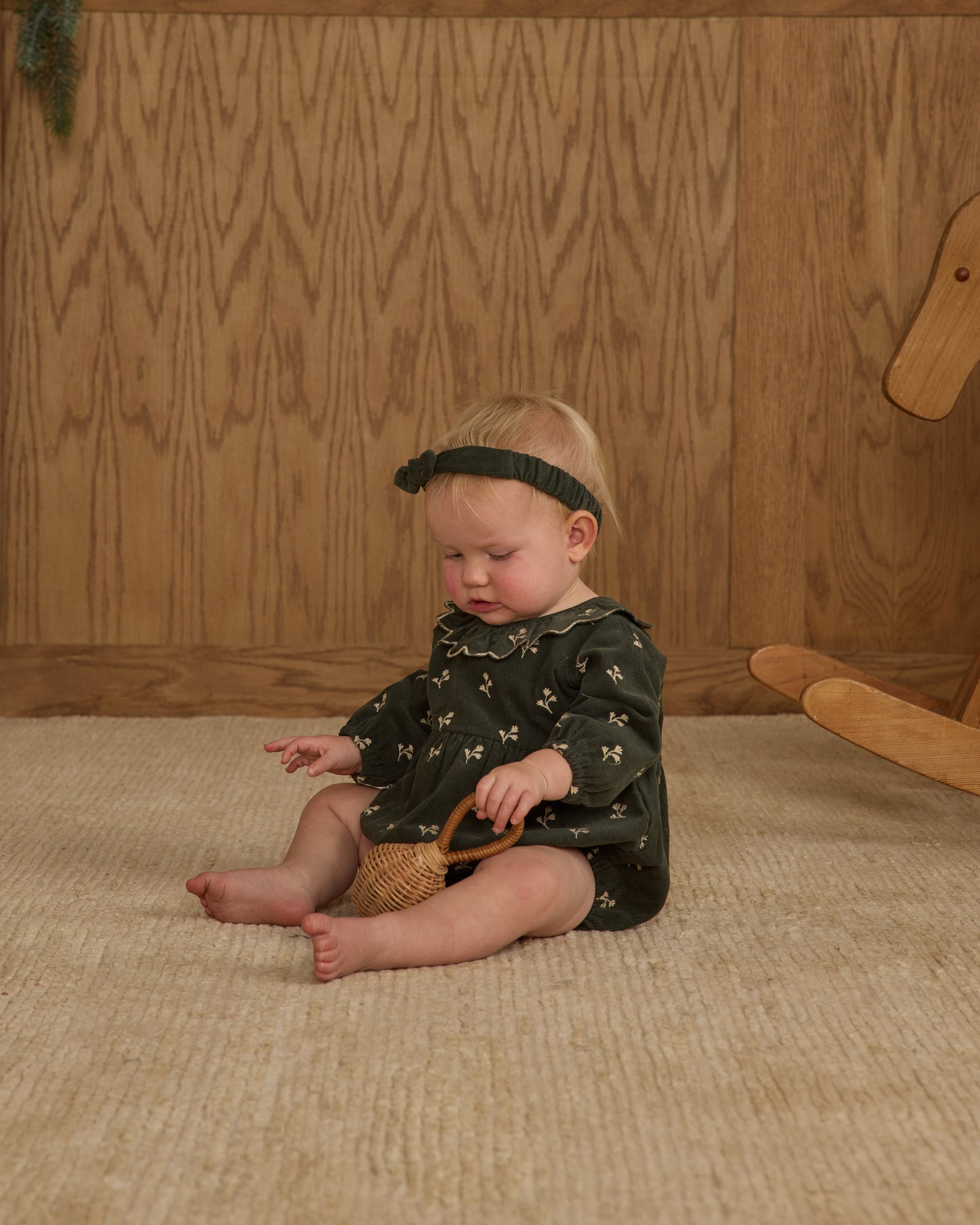 Freya Romper - Blossom Embroidery