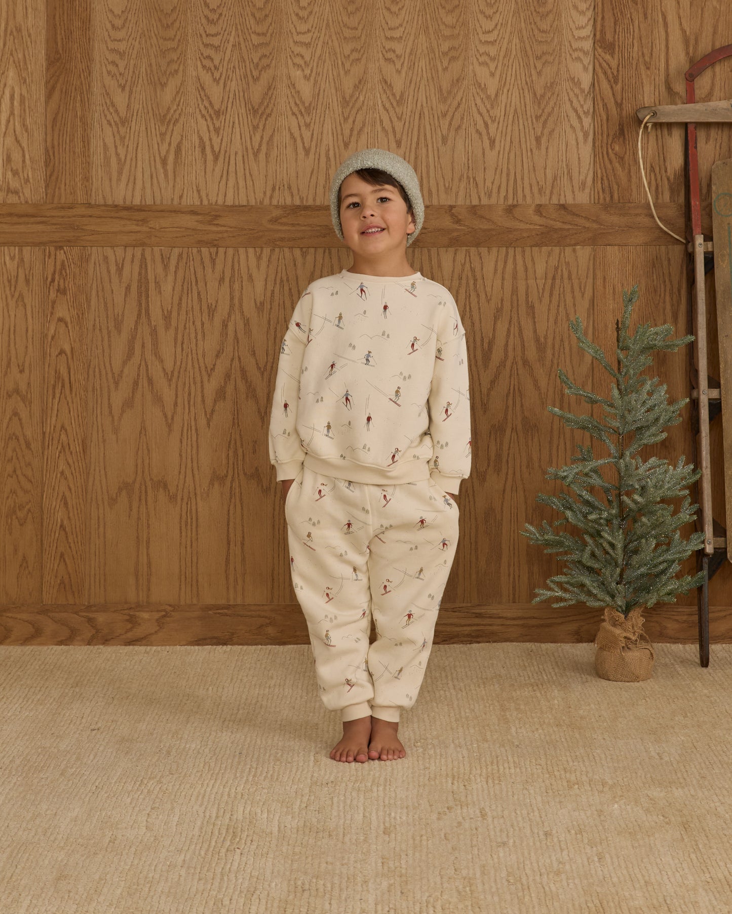 Relaxed Sweatshirt - Skiers