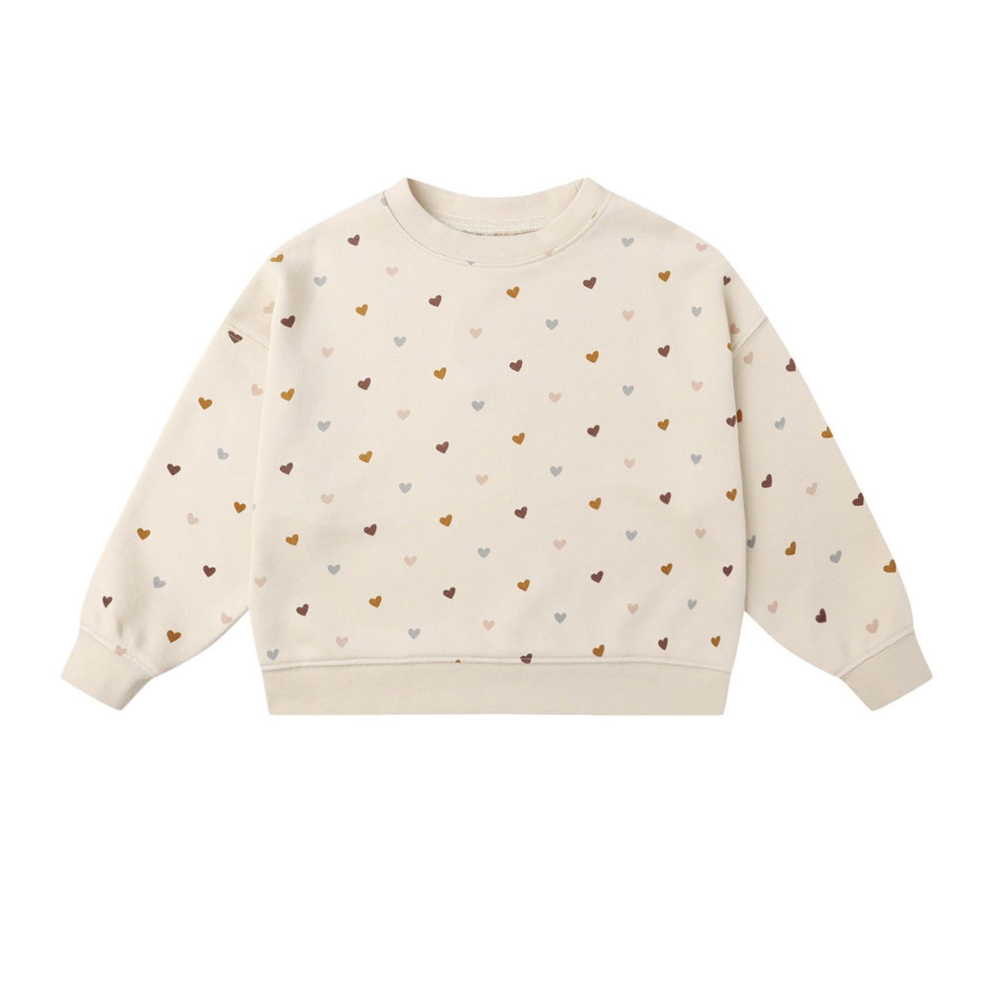 Boxy Pullover - Hearts