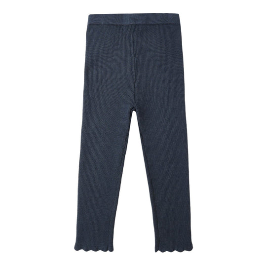 Ribbed Legging - Navy