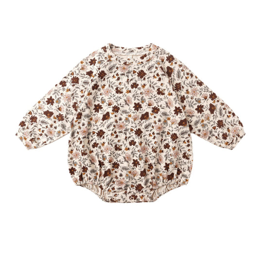 Crewneck Romper - Posy