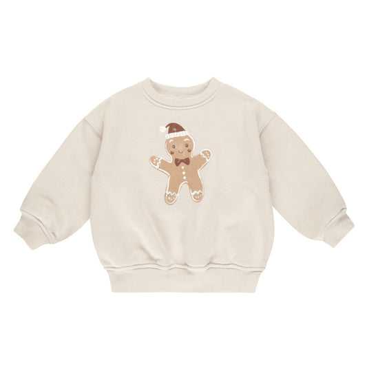 Relaxed Pullover Sweater - Gingerbread