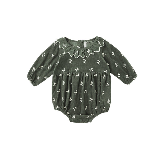 Freya Romper - Blossom Embroidery