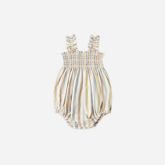 Julia Romper- Valencia Stripe