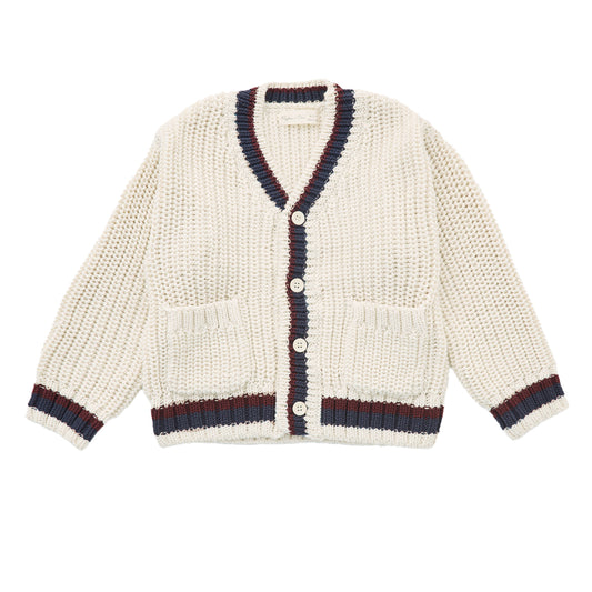 Collegiate Cardigan - Natural