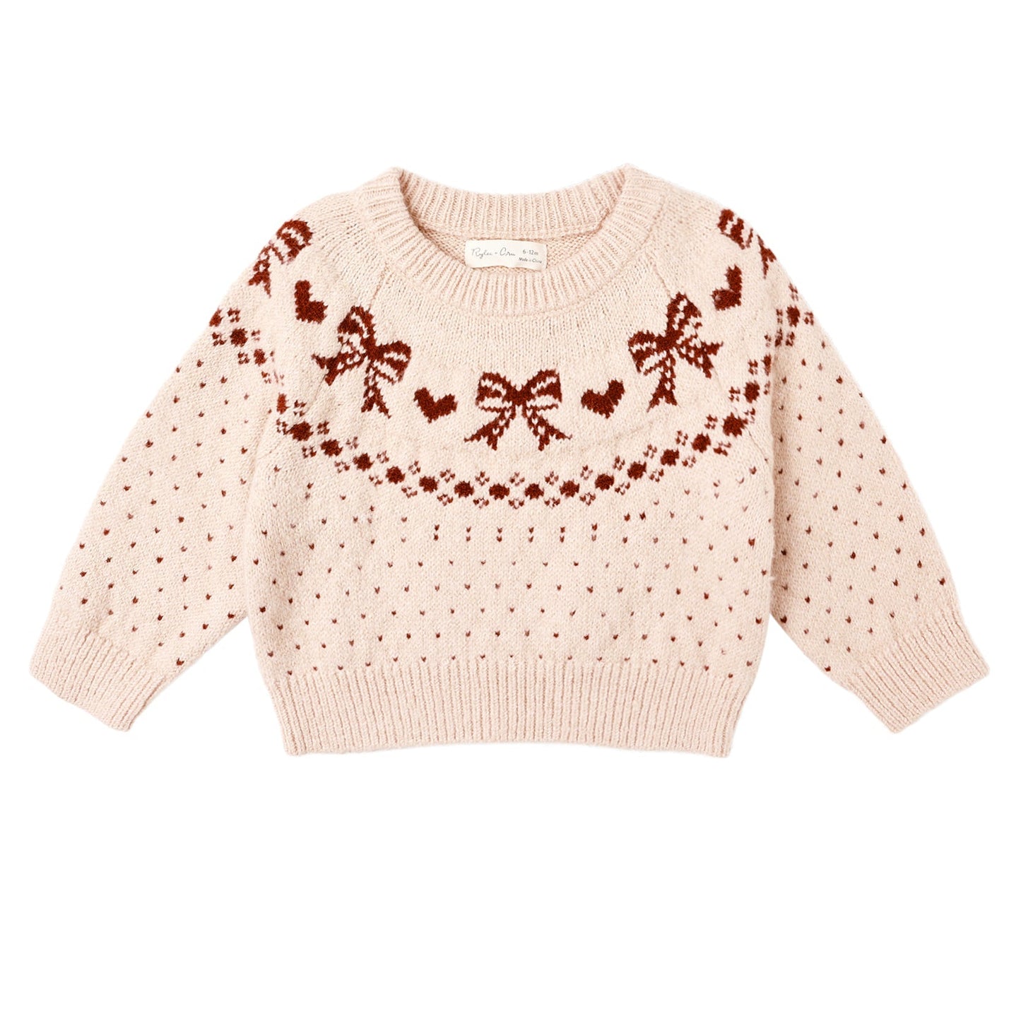 Fair Isle Sweater - Bows