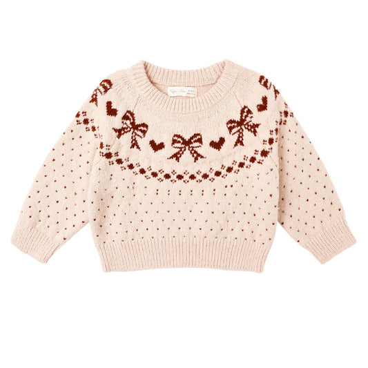 Fair Isle Sweater - Bows