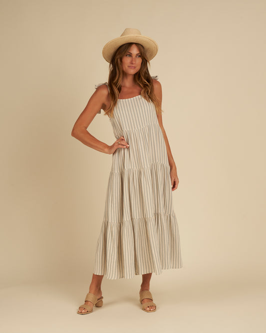 Harbor Dress - Ocean Stripe