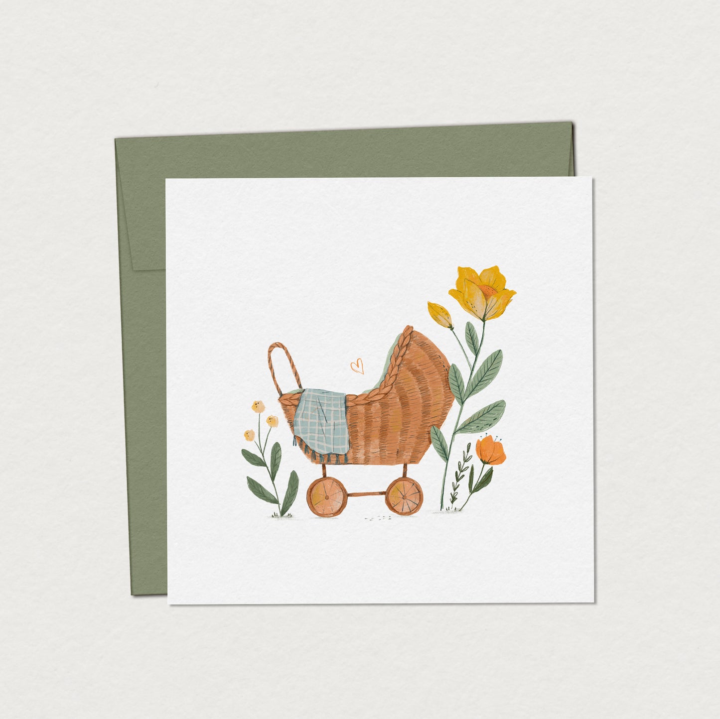 Card - Baby Carriage