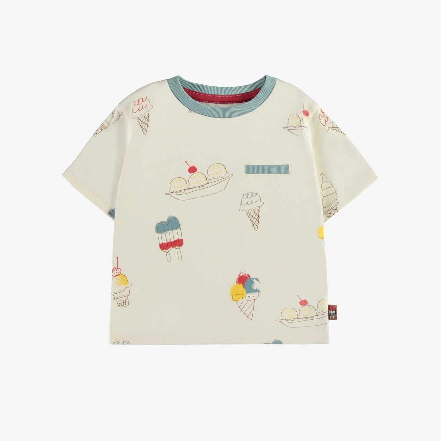 Cotton Baby Tshirt - Ice Cream