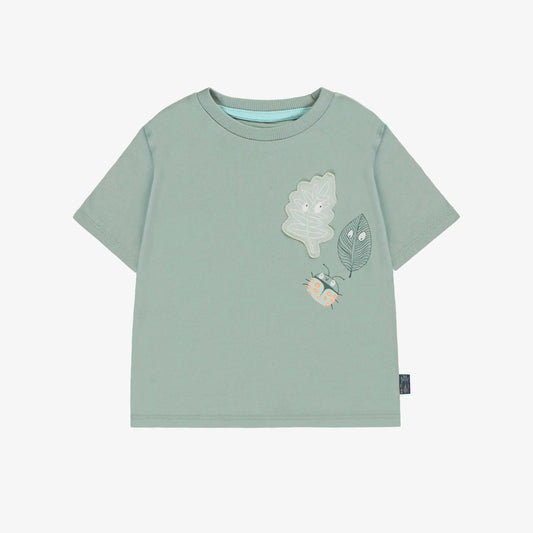 Cotton T-shirt - Leaves