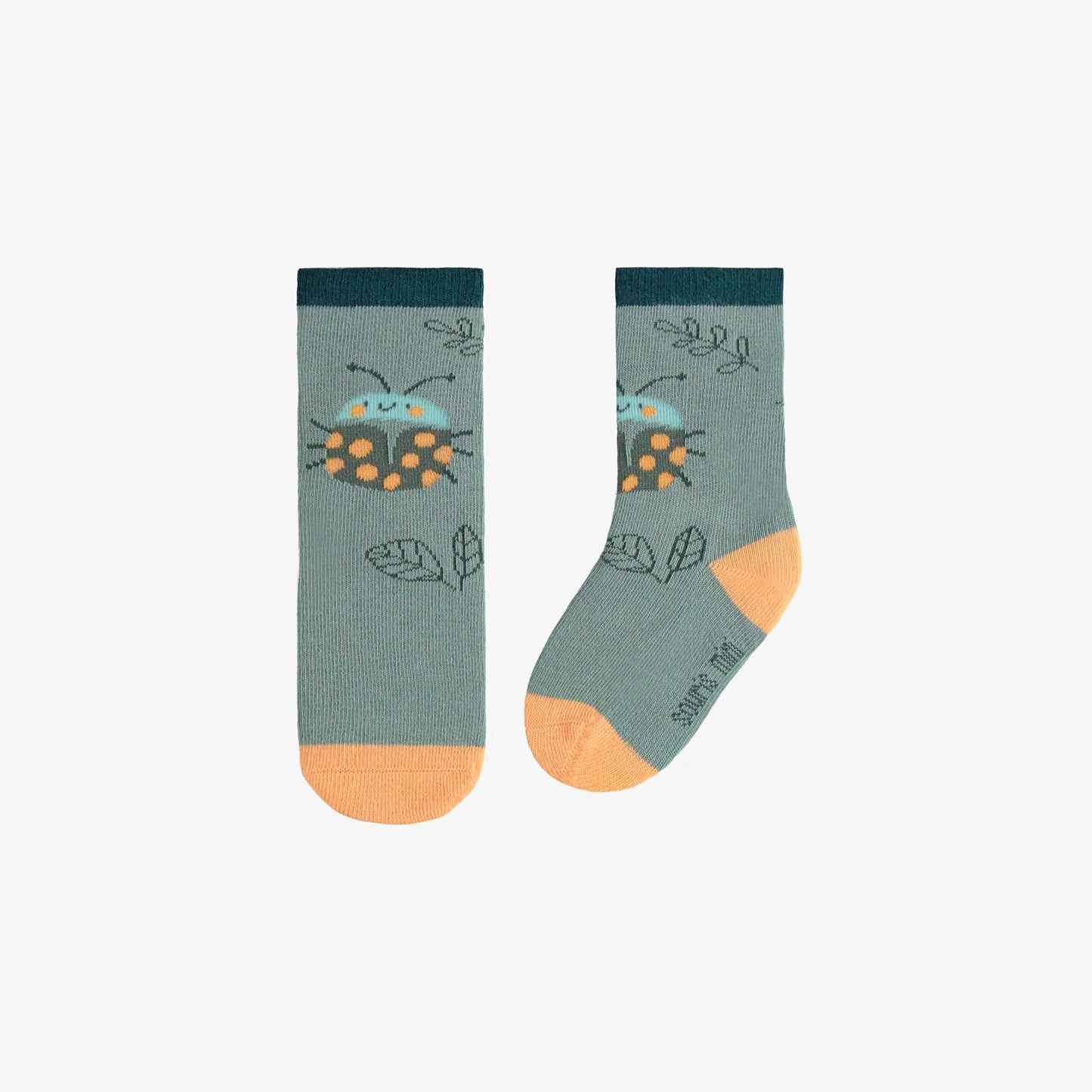 Stretchy Cotton Socks - Insects