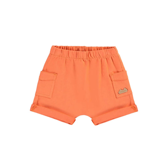 Cotton Baby Shorts - Orange
