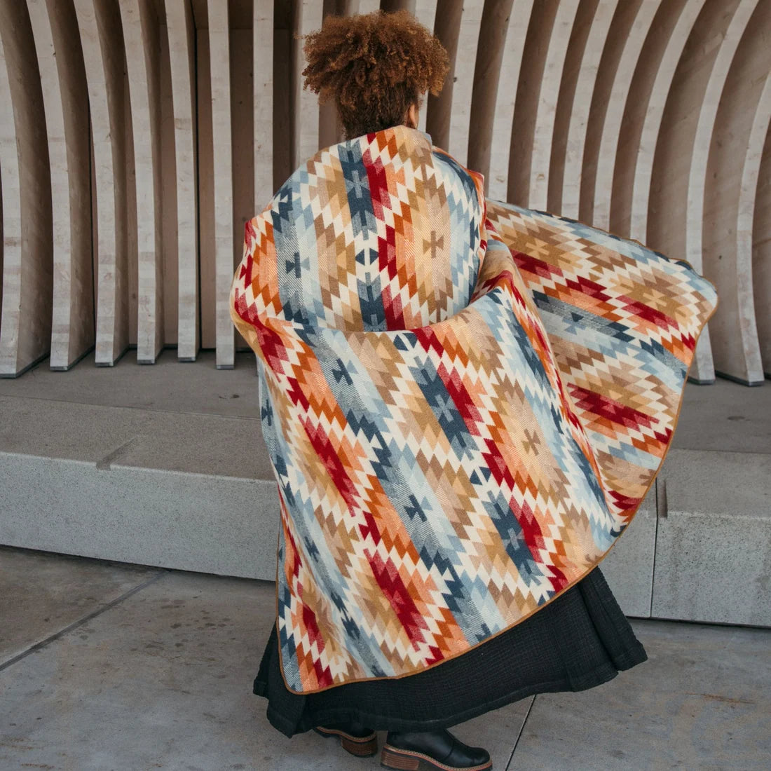 Southwest Throw Blanket - Smoothie