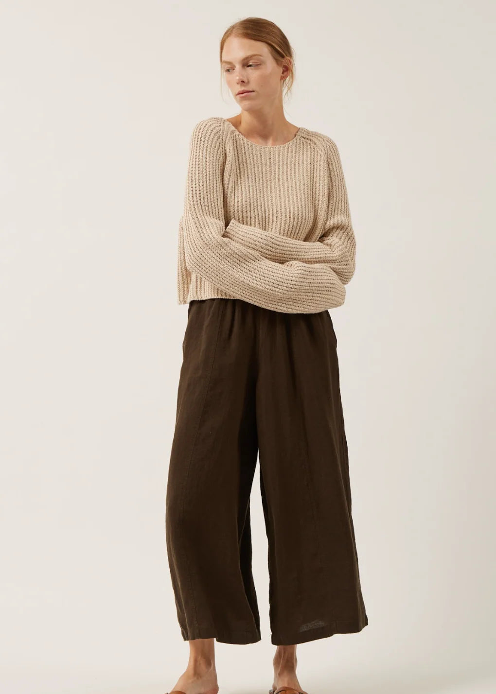 Domi Pant - Dark Brown