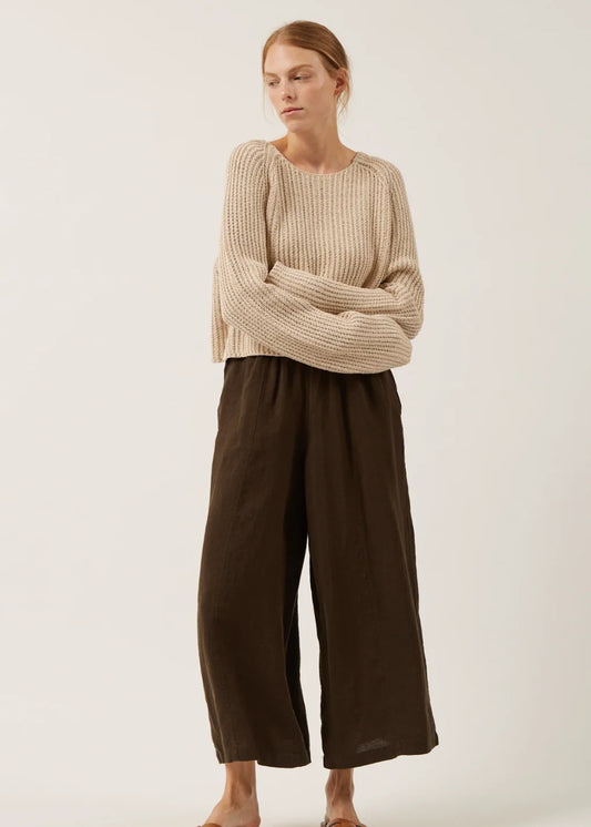 Domi Pant - Dark Brown