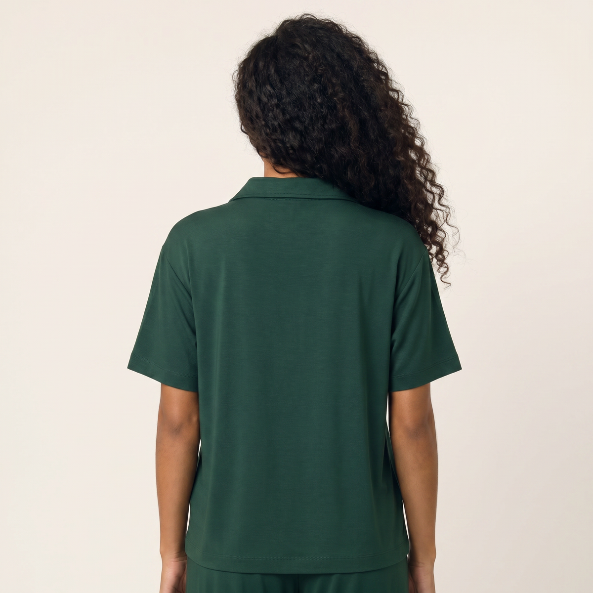 Goodnight Short Sleeve Sleep Shirt - Forest Green