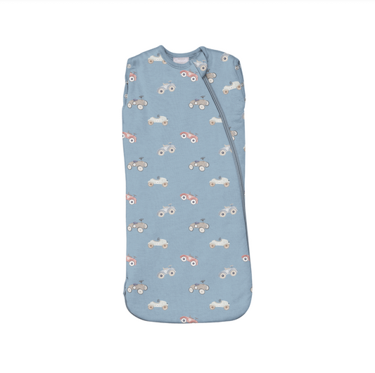 Swaddle Sleepsack  - Cars on Blue (1.5 TOG)