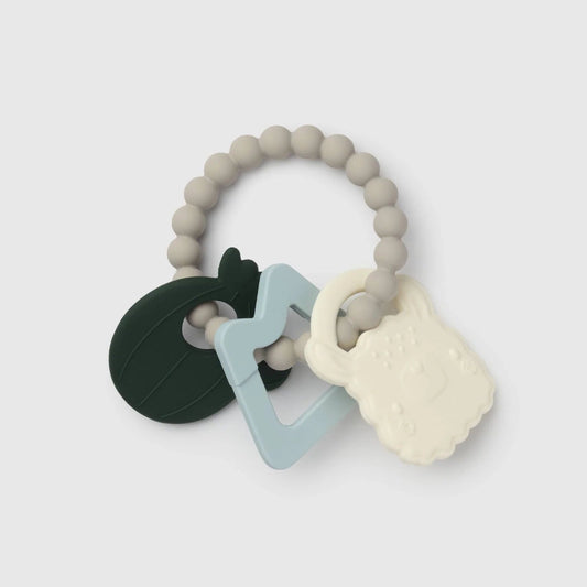 Silicone Teething Charm- Llama