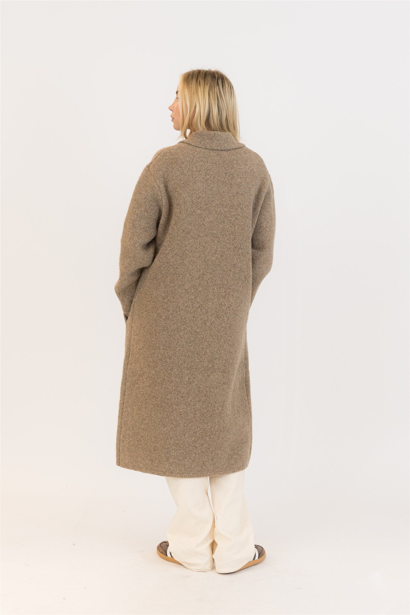 Victoria Oversized Coat - Driftwood