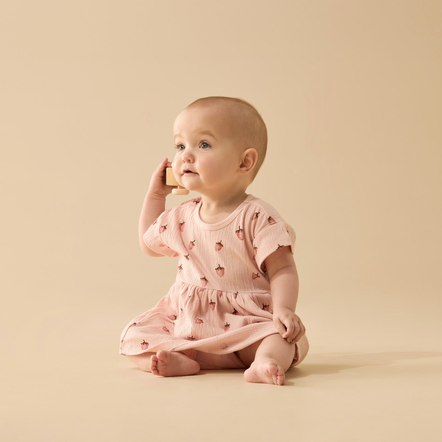 Baby Dress - Strawberry Kisses
