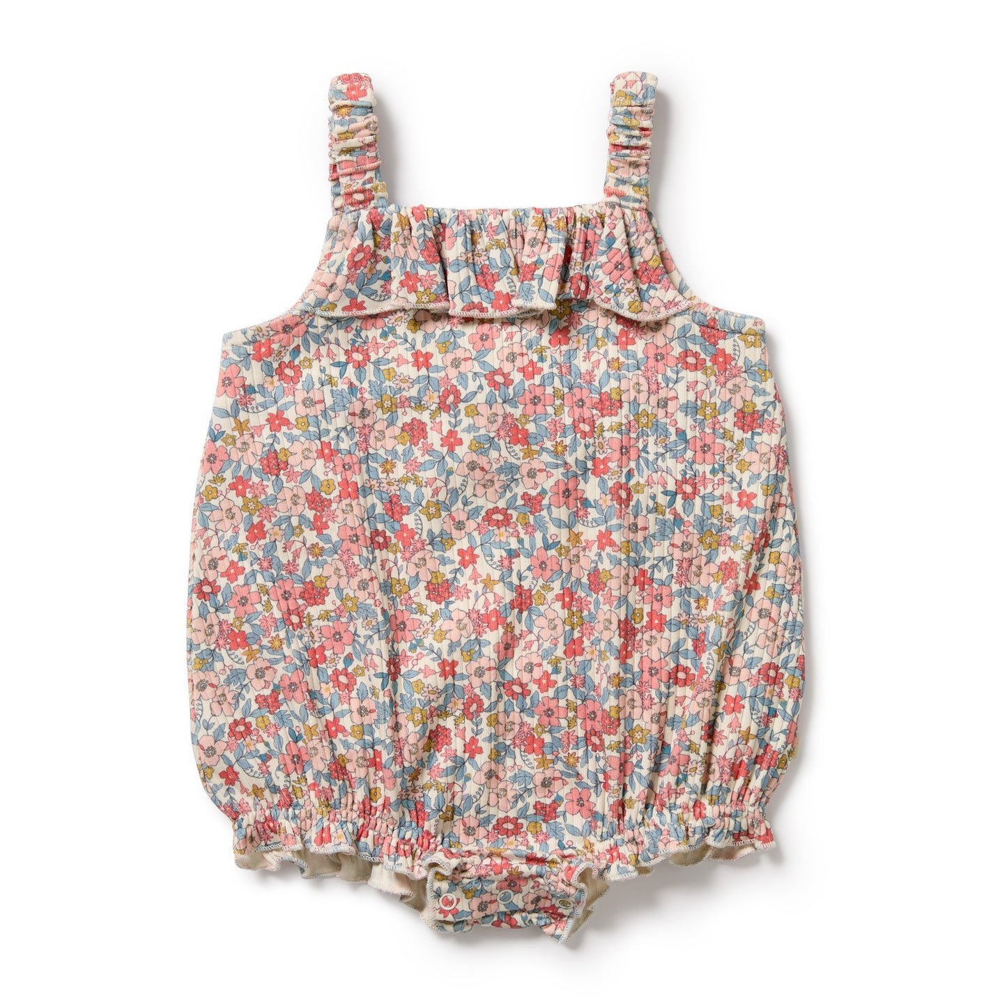 Organic Playsuit - Summer Bloom