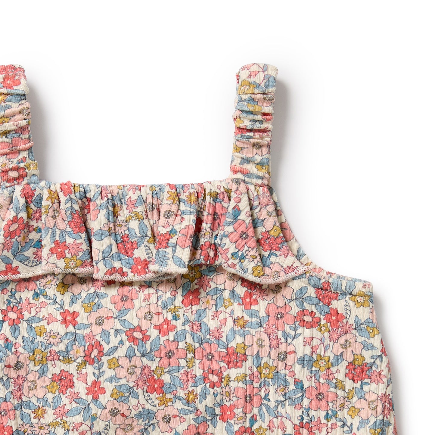 Organic Playsuit - Summer Bloom