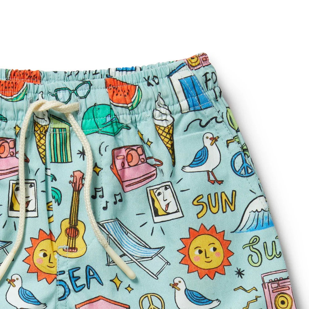 Swim Board Shorts - Sun Surf & Sea