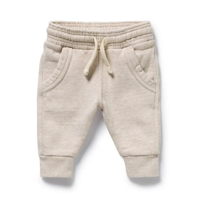 Organic Terry Sweat Pant - Oatmeal