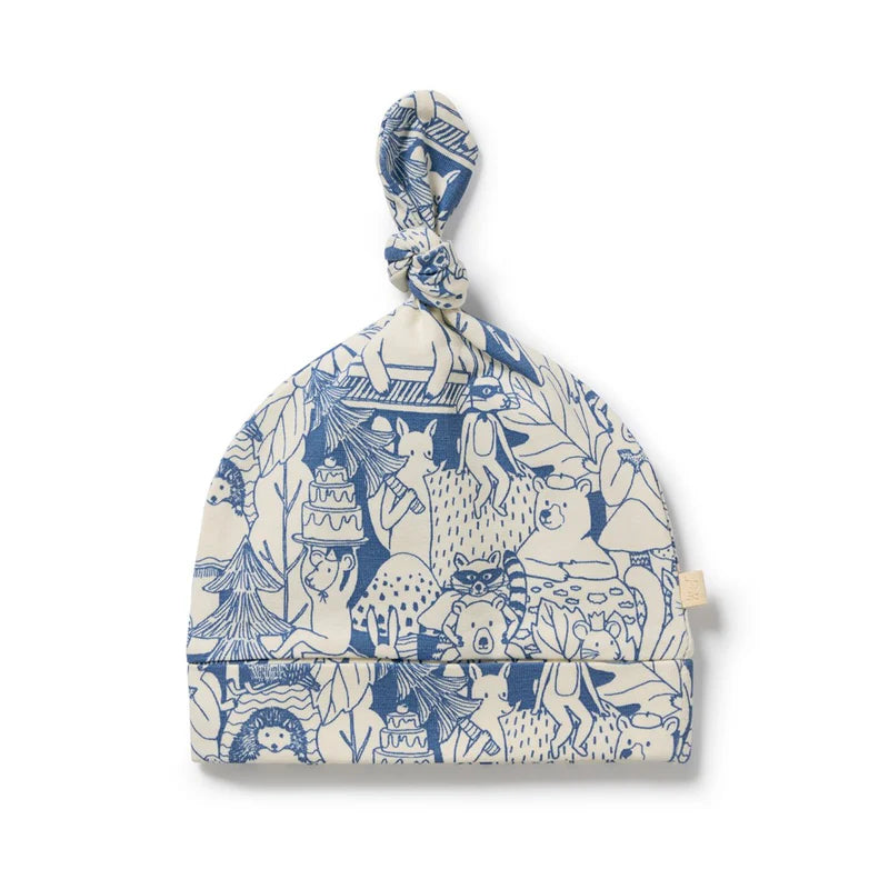 Organic Knot Hat - Woodland Adventures