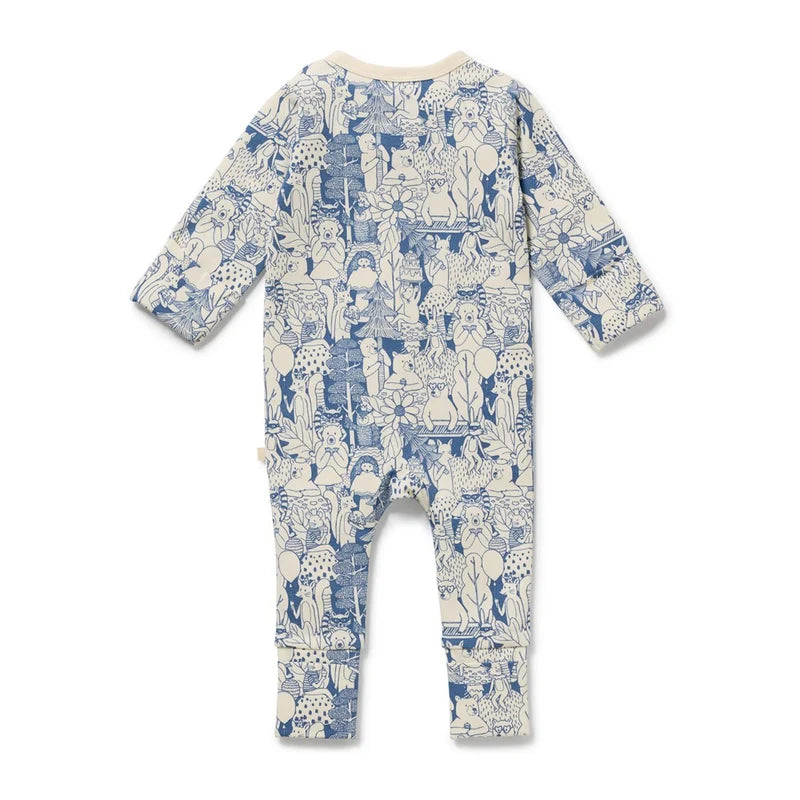 Organic Zipsuit - Woodland Adventures