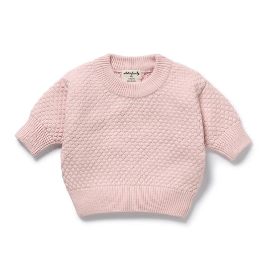 Knit Bubble Sweater - Marshmellow