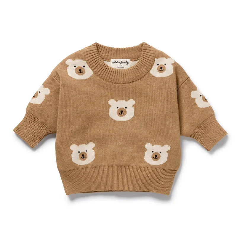 Knit Sweater - Beary Cute