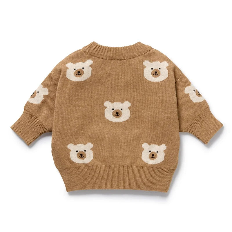 Knit Sweater - Beary Cute
