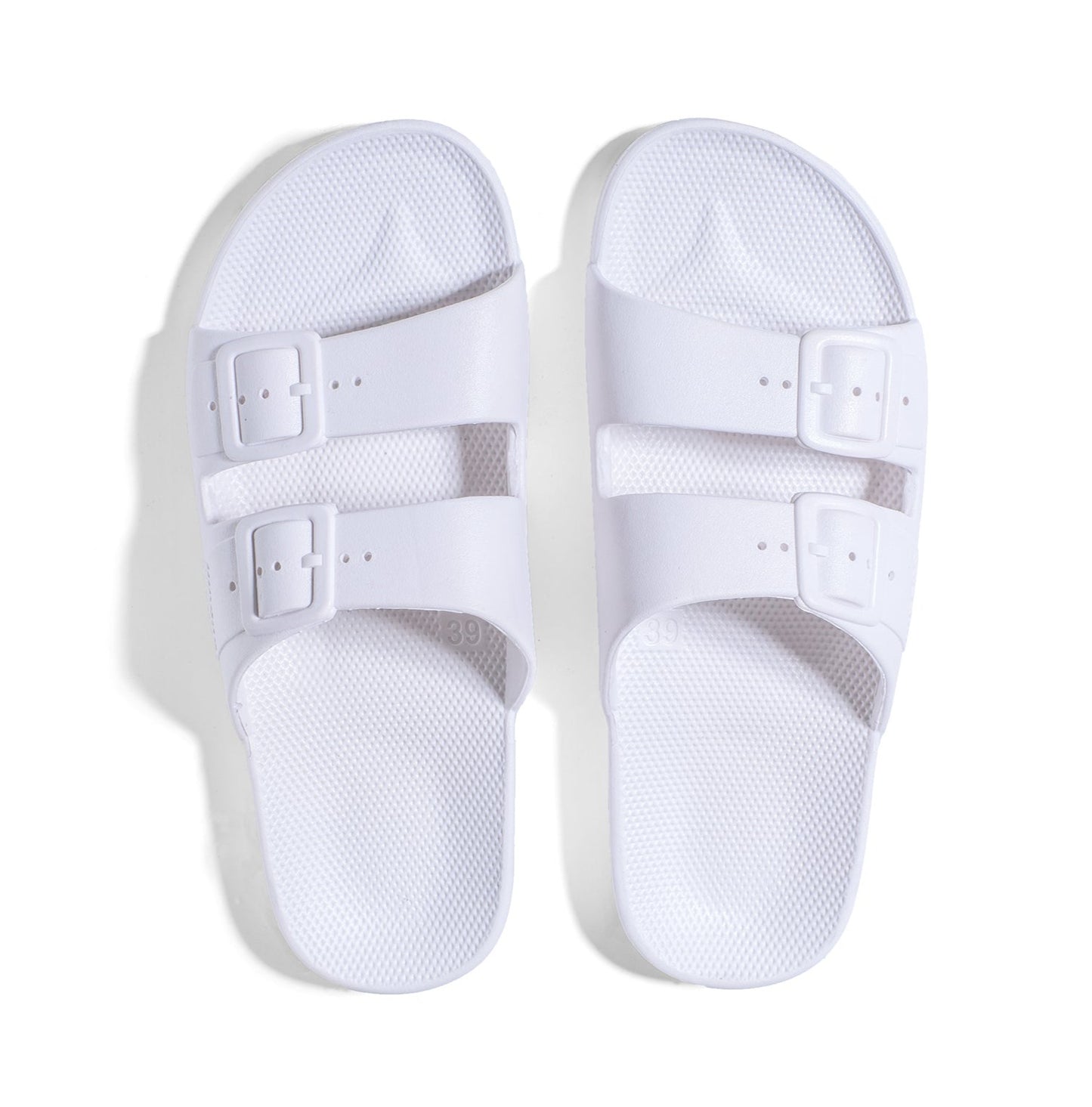 Ladies Slides - White