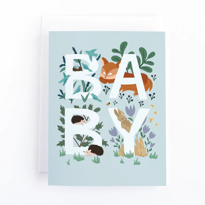 Card - Baby Woodland Animals
