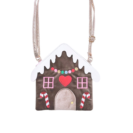 Mini Purse - Gingerbread House