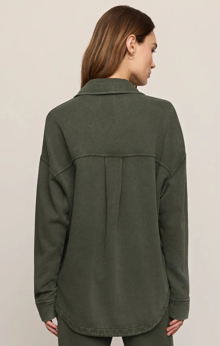 All Day Knit Jacket - Classic Olive