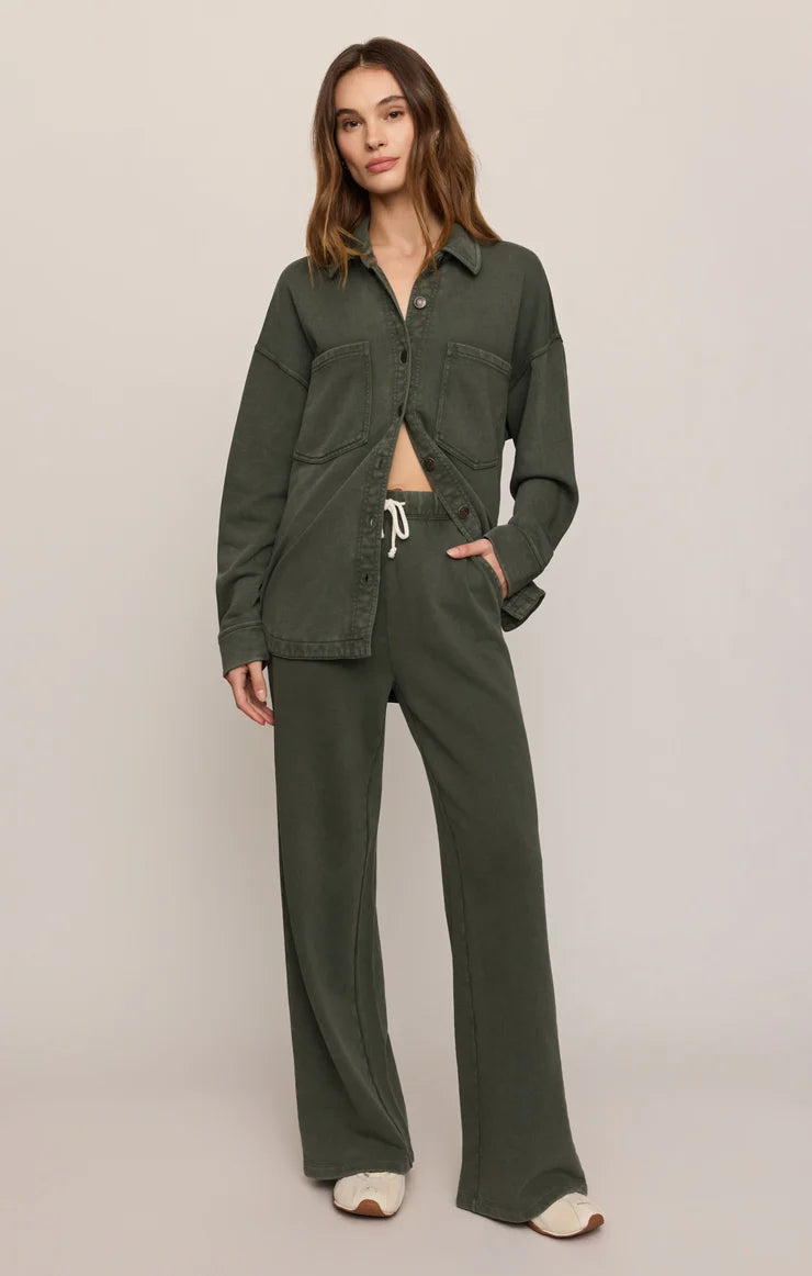All Day Knit Jacket - Classic Olive