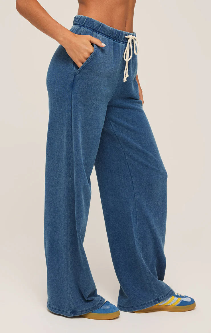 Hunter Knit Denim Pant - Vintage Indigo
