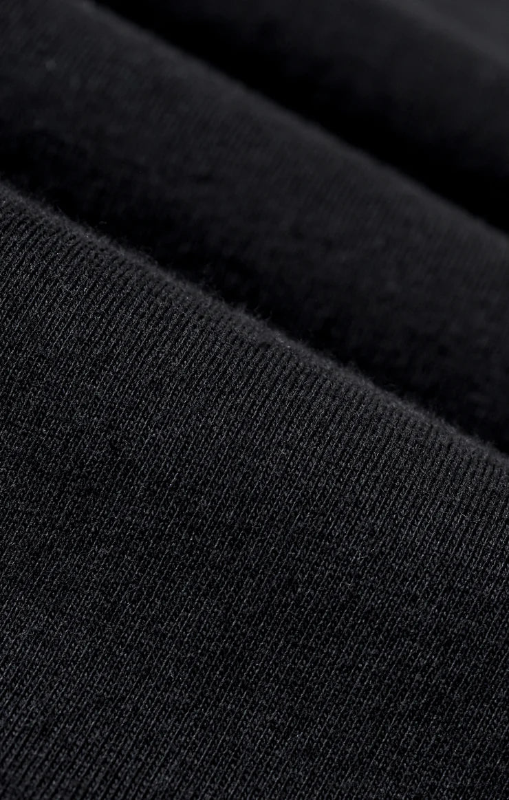 Noelle Jersey Top - True Black
