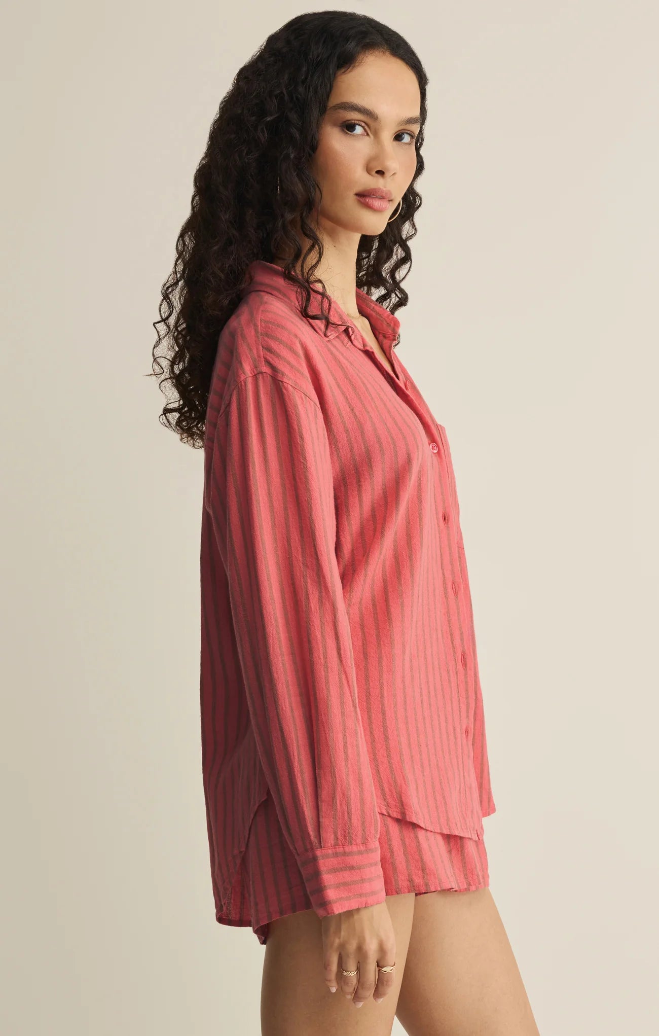 The Perfect Striped Button Up - Gelato
