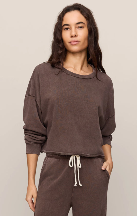 Circuit Sweatshirt - Chocolate